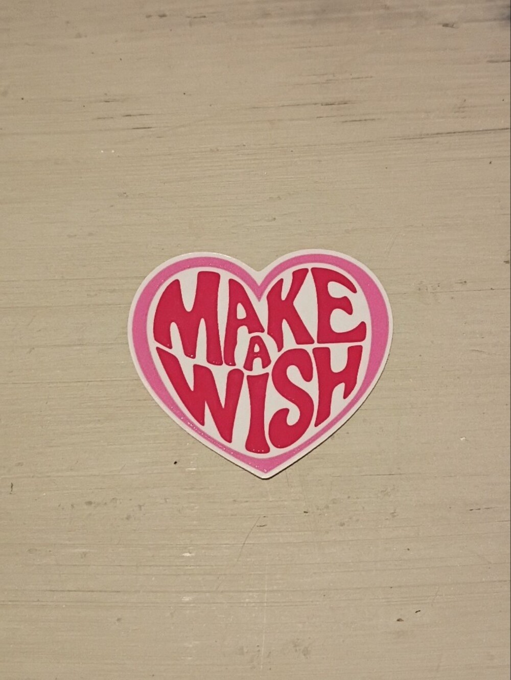 10/$10 Stickers Decals - Make A Wish Heart - Brand New Stickers